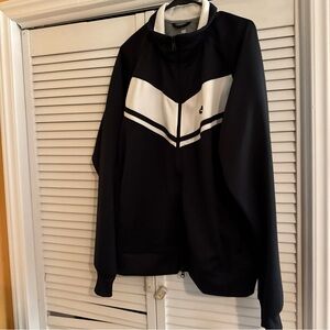 Nike Gray Crewneck Track Jacket